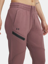 Under Armour Ženske spodnji del trenirke Under Armour Unstoppable Flc Jogger-BRN