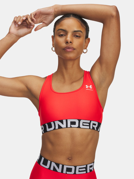 Under Armour Ženski modrček Under Armour UA HG Mid Branded-RED