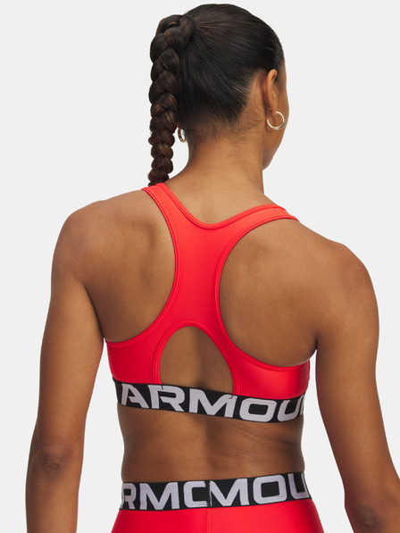 Under Armour Ženski modrček Under Armour UA HG Mid Branded-RED