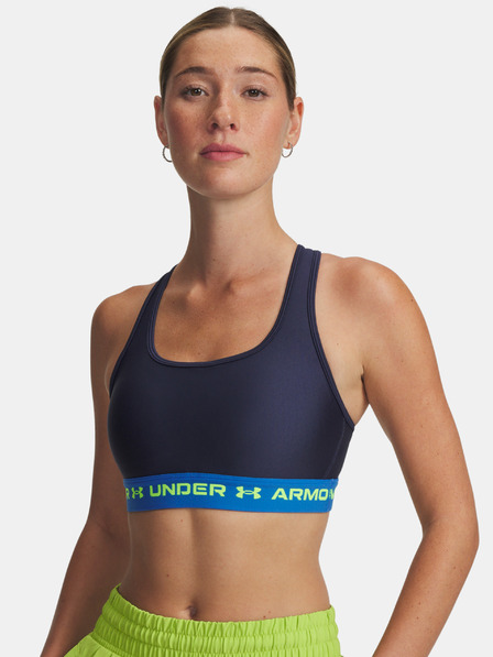 Under Armour Ženski modrček Under Armour Crossback Mid Bra-BLU