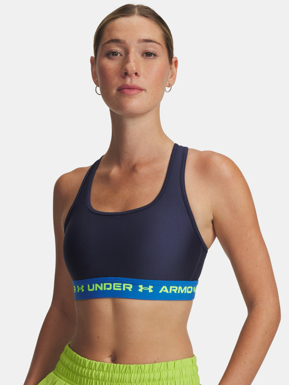 Under Armour Ženski nedrček  Under Armour Crossback Mid Bra-BLU
