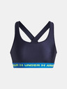 Under Armour Ženski nedrček  Under Armour Crossback Mid Bra-BLU