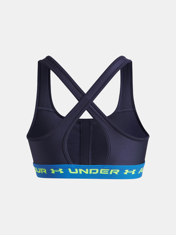 Under Armour Ženski nedrček  Under Armour Crossback Mid Bra-BLU