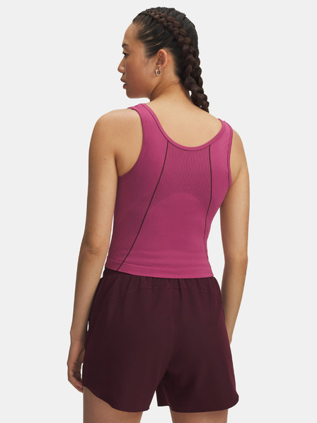 Under Armour Ženski top Under Armour UA Vanish Seamless Tank-RED