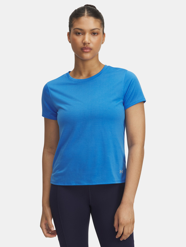 Under Armour Ženska majica Under Armour UA Launch Shortsleeve-BLU