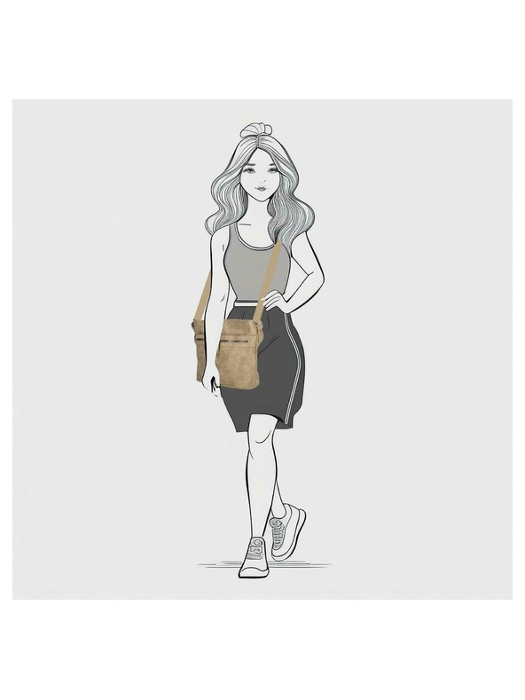 Enrico Benetti Torbica Enrico Benetti Nouméa 66373 Sivo-rjava