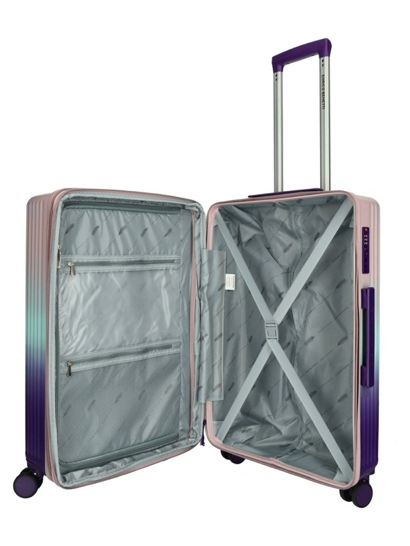 Enrico Benetti Potovalni kovček Enrico Benetti Havana M Vijolična