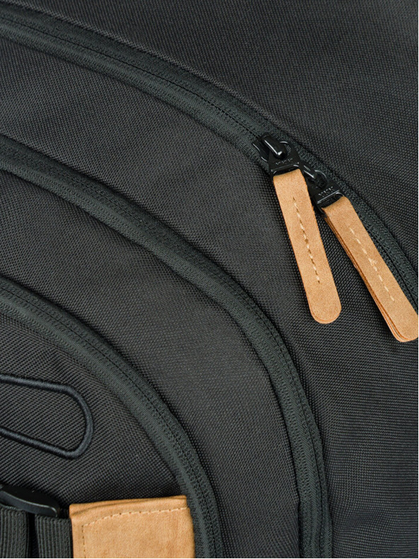 BAAGL  Sivi šolski nahrbtnik Baagl Skate Darkness