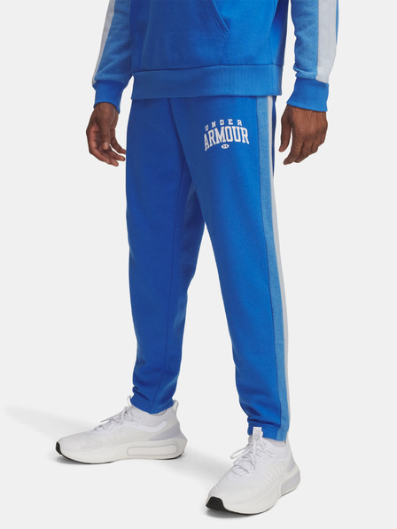 Under Armour Moške športne hlače Under Armour UA Rival Flc CB Pants-BLU
