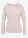 Orsay Svetlo rožnata ženska majica z okrasnimi detajli ORSAY