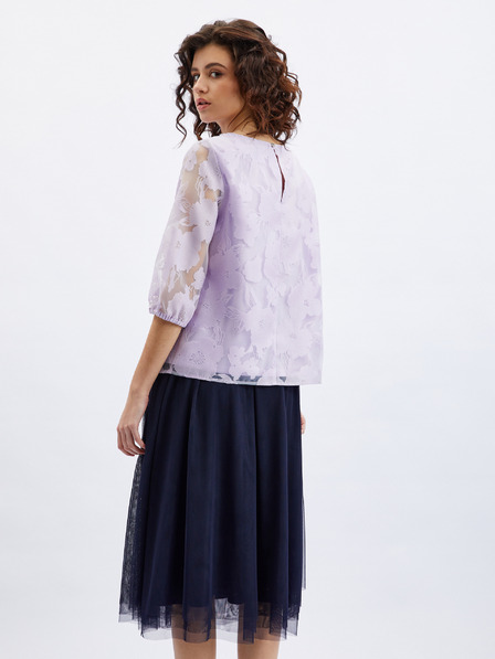 Orsay Svetlo vijoličasta ženska cvetlična bluza ORSAY