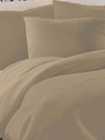 Kvalitex Francosko satenasto posteljno perilo LUXURY COLLECTION 1+2, 220x200, 70x90cm bež