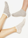 CAMAIEU ACOEURSOCKS KOMPLET 3 Nogavice SRCE, progaste UNI