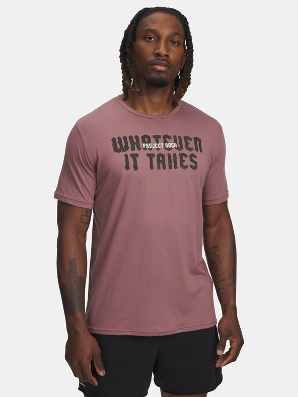 Under Armour Moška majica Under Armour Pjt Rck Q3 SS 1-BRN