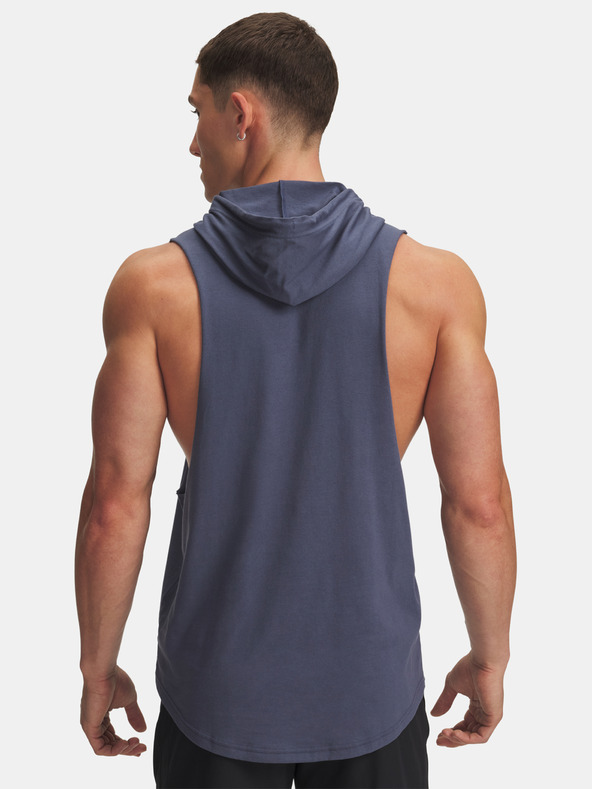 Under Armour Moški pulover  Under Armour Pjt Rck Q3PO SL Hoodie-GRY