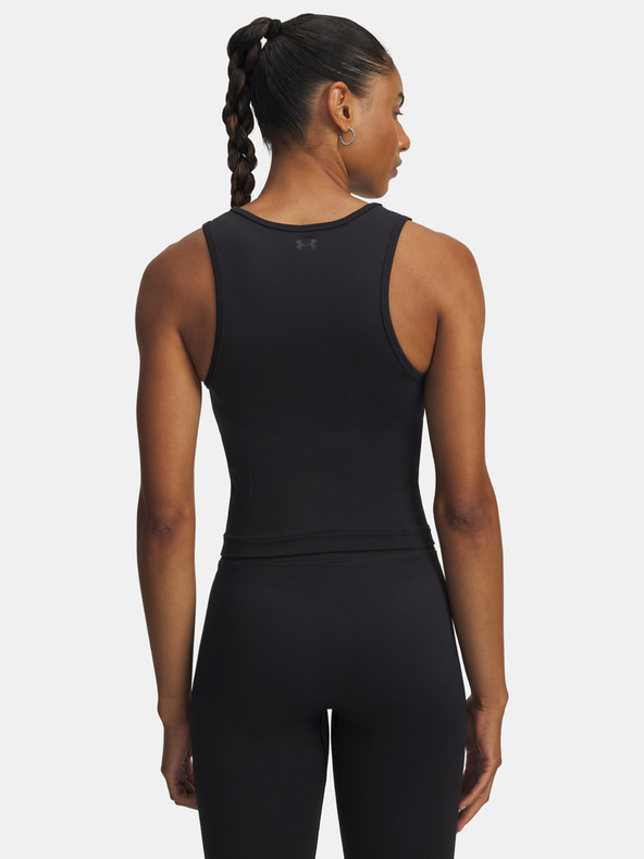 Under Armour Ženska majica brez rokavov Under Armour Pjt Rock Seamless Tank-BLK