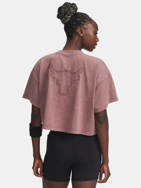 Under Armour Žensko majica Under Armour Pjt Rck Statement Graphic SS-MRN