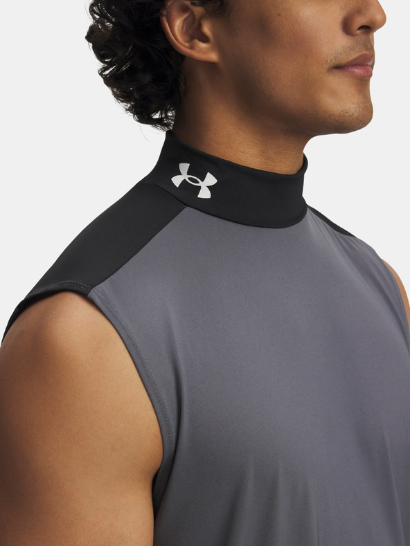 Under Armour Moška majica brez rokavov Under Armour UA HG Wordmark SL-GRY