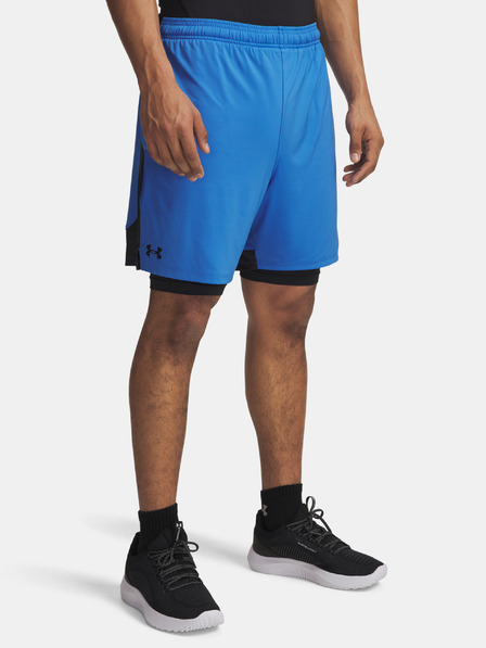 Under Armour Moške kratke hlače Under Armour UA Tech Vent 2in1 Short-BLU