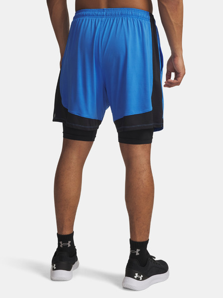 Under Armour Moške kratke hlače Under Armour UA Tech Vent 2in1 Short-BLU