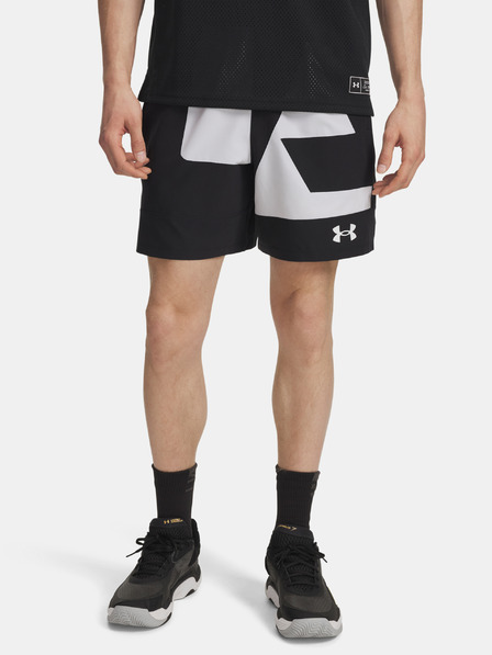 Under Armour Moške kratke hlače Under Armour UA M Zone 7in Wvn Short Grphc-BLK