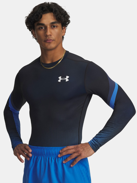 Under Armour Moška majica Under Armour UA Heatgear Sub Crew LS-BLU
