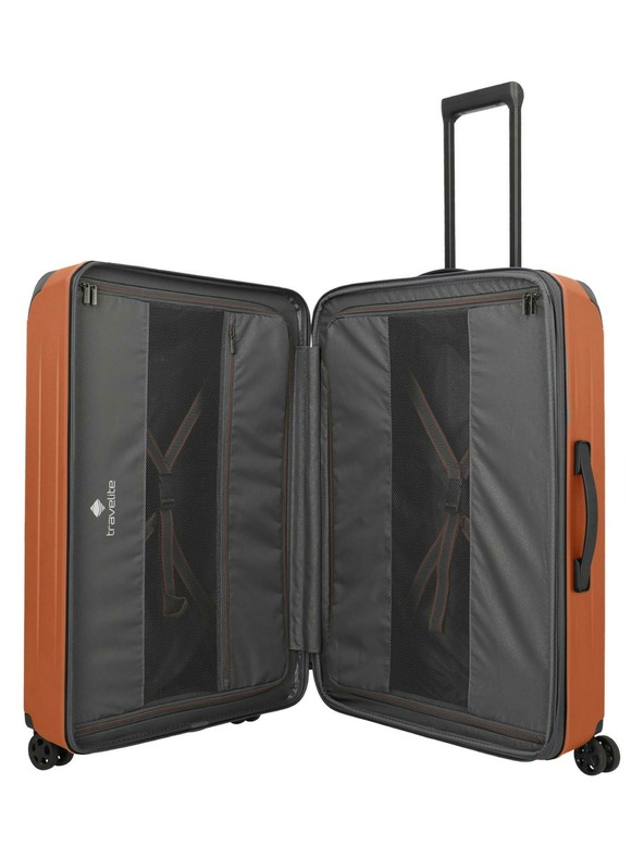 Travelite Potovalni kovček Travelite Dynamiic L exp Copper