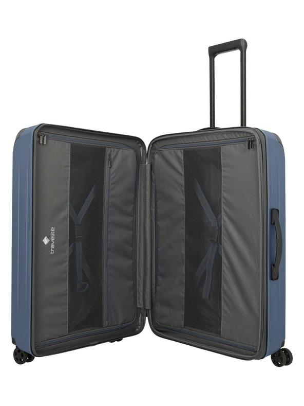 Travelite Potovalni kovček Travelite Dynamiic L exp Denim blue
