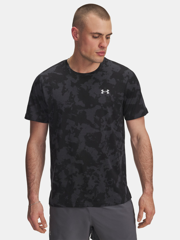 Under Armour Moška majica Under Armour UA Launch Printed SS-GRY