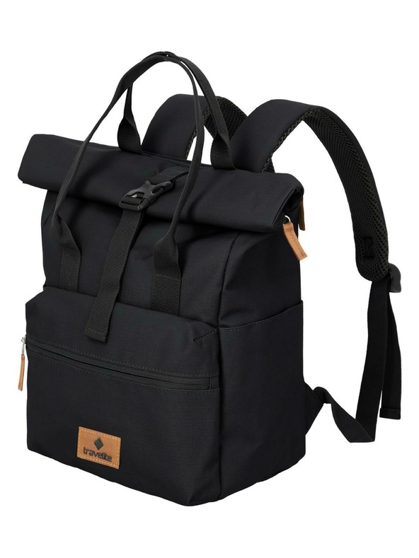 Travelite Nahrbtnik Travelite Basics Short Handle Roll-up Black