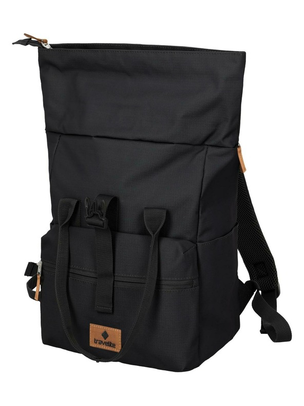 Travelite Nahrbtnik Travelite Basics Short Handle Roll-up Black