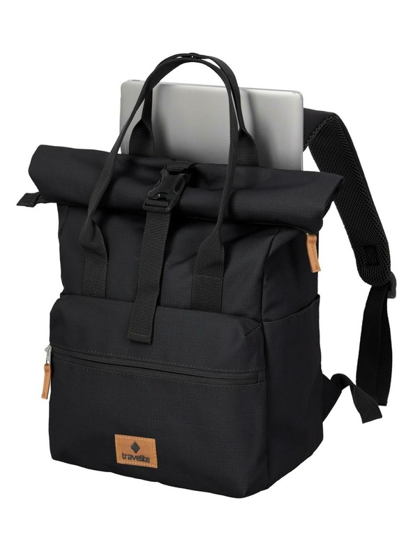 Travelite Nahrbtnik Travelite Basics Short Handle Roll-up Black