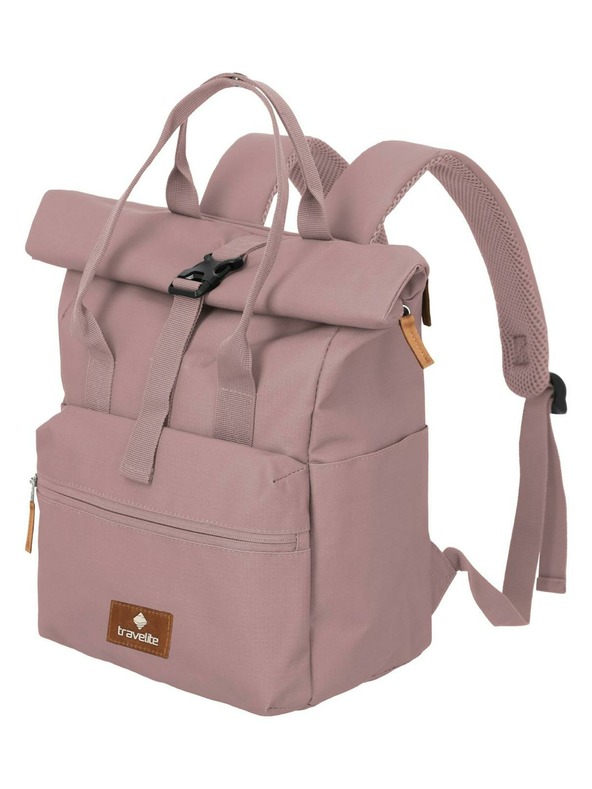 Travelite Nahrbtnik Travelite Basics Short Handle Roll-up Smoky rose