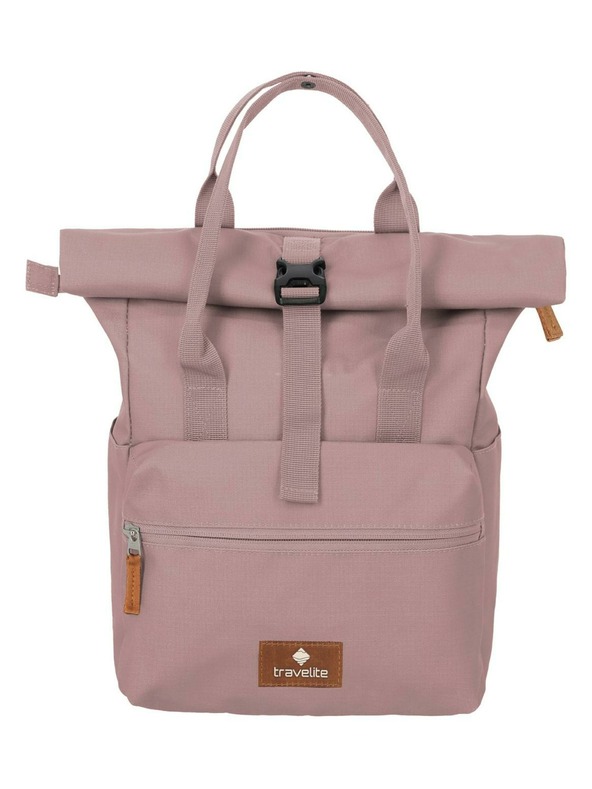 Travelite Nahrbtnik Travelite Basics Short Handle Roll-up Smoky rose