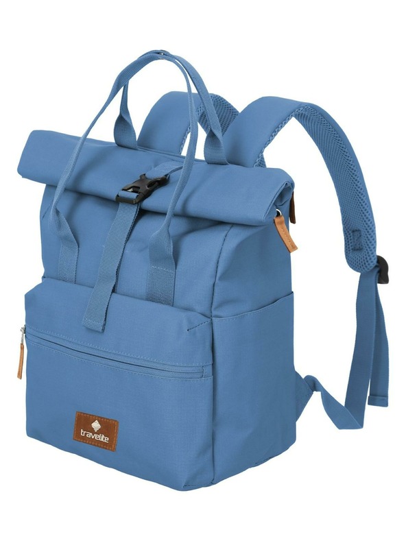 Travelite Nahrbtnik Travelite Basics Short Handle Roll-up Denim