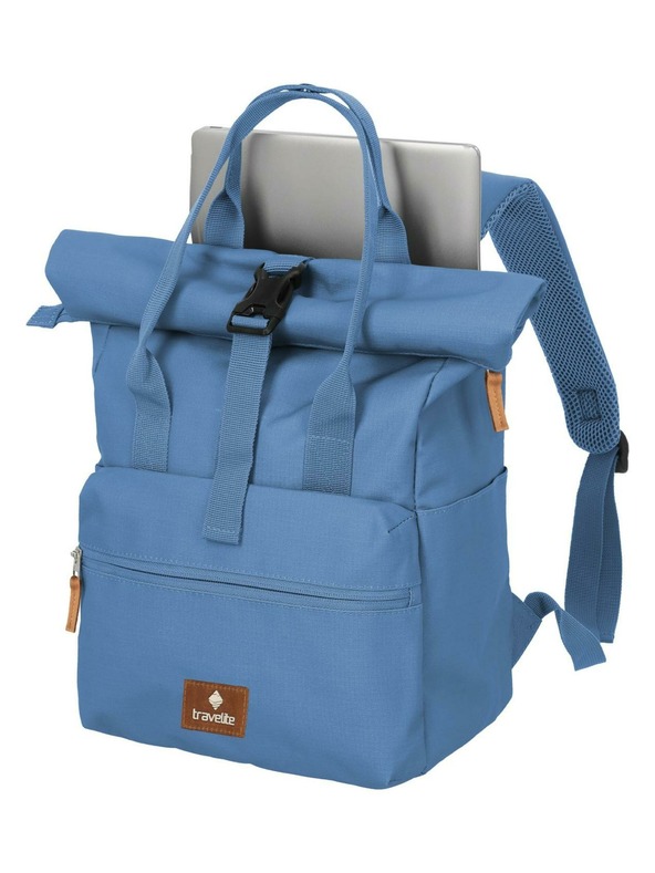 Travelite Nahrbtnik Travelite Basics Short Handle Roll-up Denim