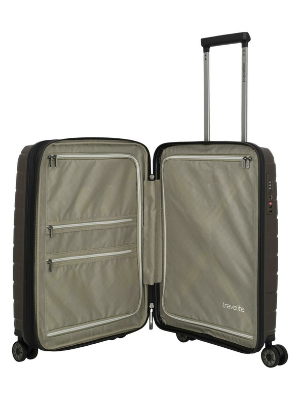 Travelite Potovalni kovček Travelite Air Base S exp Coffee