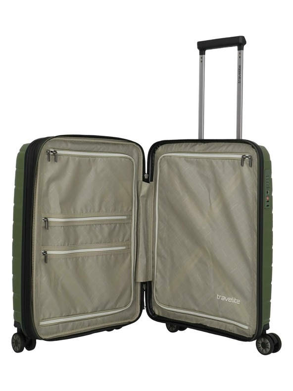 Travelite Potovalni kovček Travelite Air Base S exp Olive