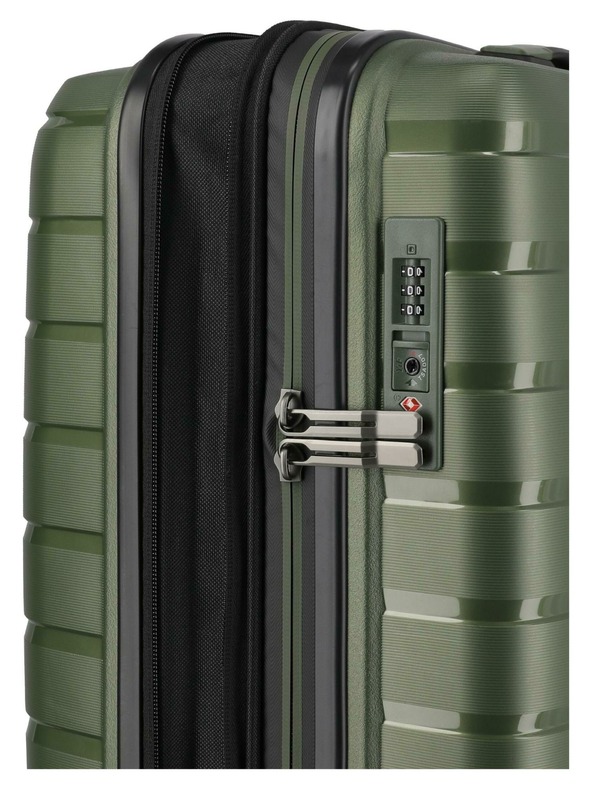 Travelite Potovalni kovček Travelite Air Base S exp Olive