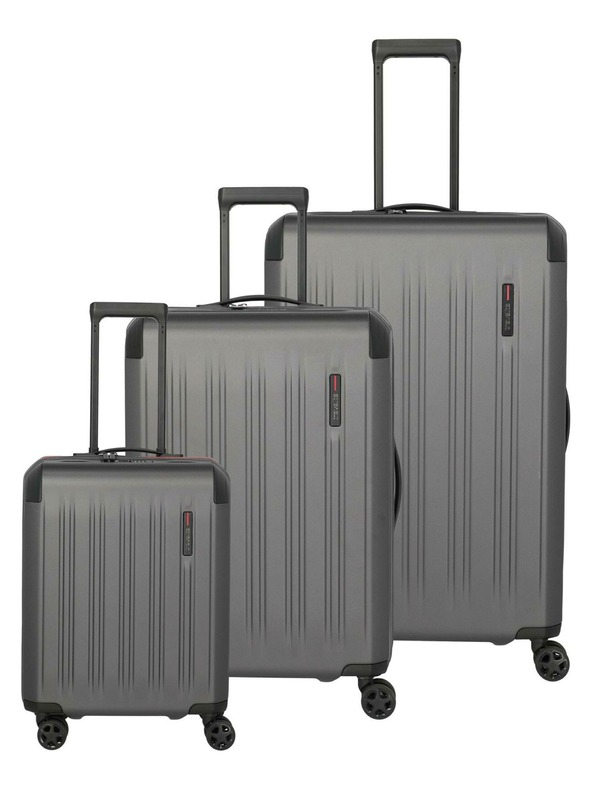 Travelite Komplet potovalnih kovčkov Travelite Dynamiic S,M,L Anthracite