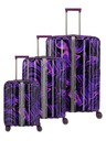 Travelite Komplet potovalnih kovčkov Travelite Lascana Edition S,M,L Purple Swirl