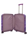 Travelite Komplet potovalnih kovčkov Travelite Lascana Edition S,M,L Purple Swirl
