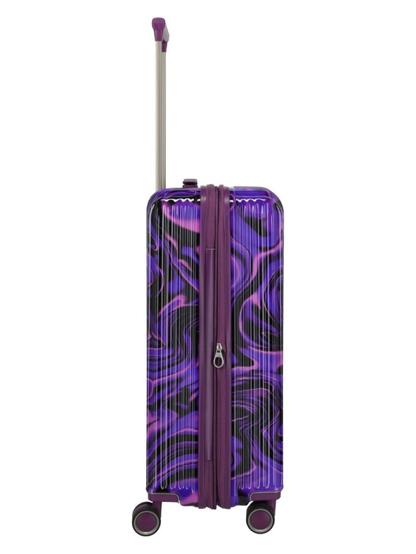 Travelite Potovalni kovček Travelite Lascana Edition M Purple Swirl