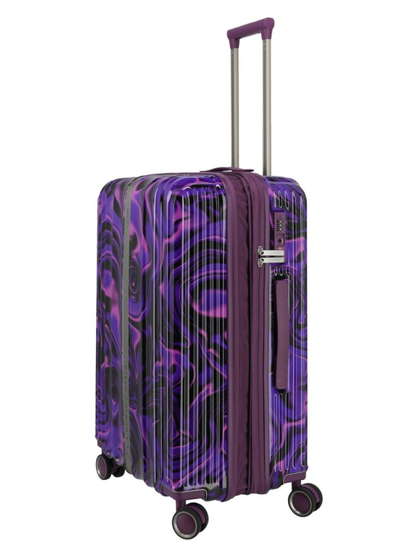 Travelite Potovalni kovček Travelite Lascana Edition M Purple Swirl