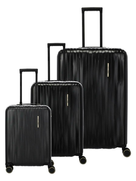 Travelite Komplet potovalnih kovčkov Travelite BARBARA Novelty S,M,L Black