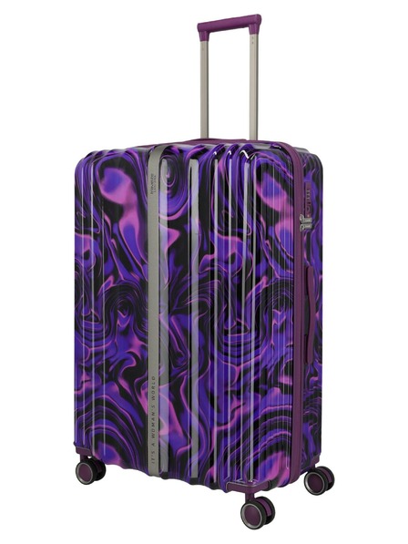 Travelite Potovalni kovček Travelite Lascana Edition L Purple Swirl