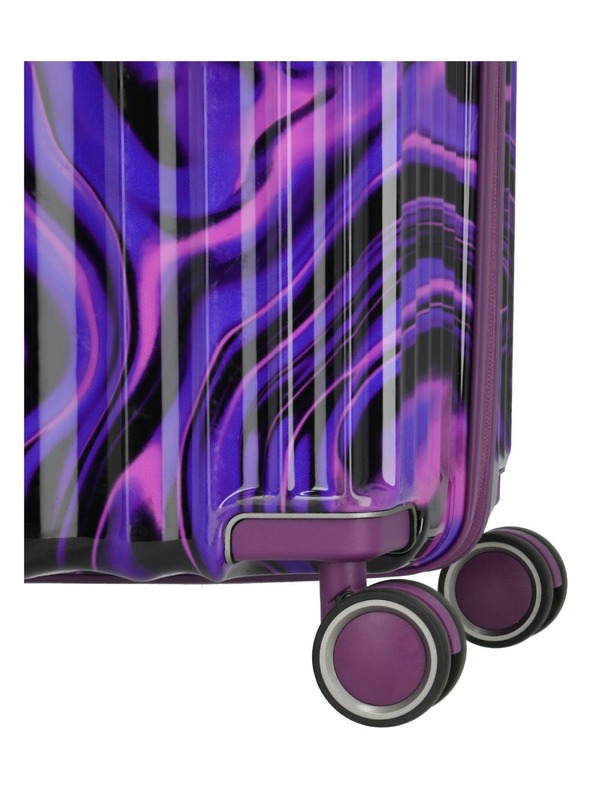 Travelite Potovalni kovček Travelite Lascana Edition L Purple Swirl