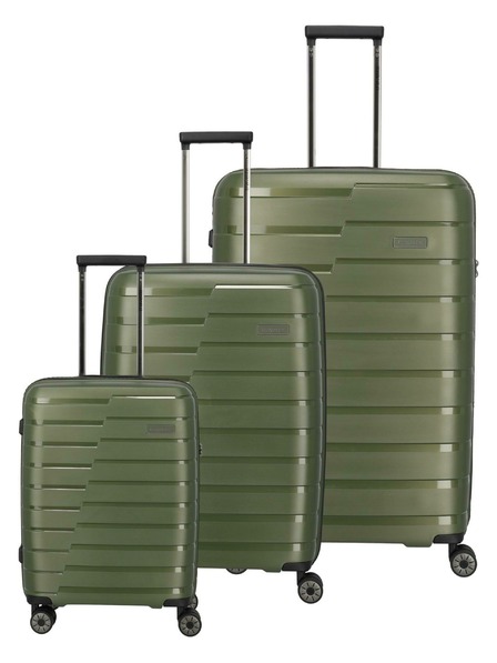 Travelite Komplet potovalnih kovčkov Travelite Air Base S,M,L Olive