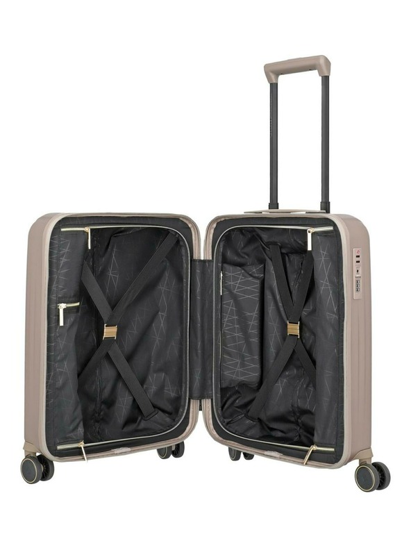 Travelite Komplet potovalnih kovčkov Travelite BARBARA Novelty S,M,L Satin Nude