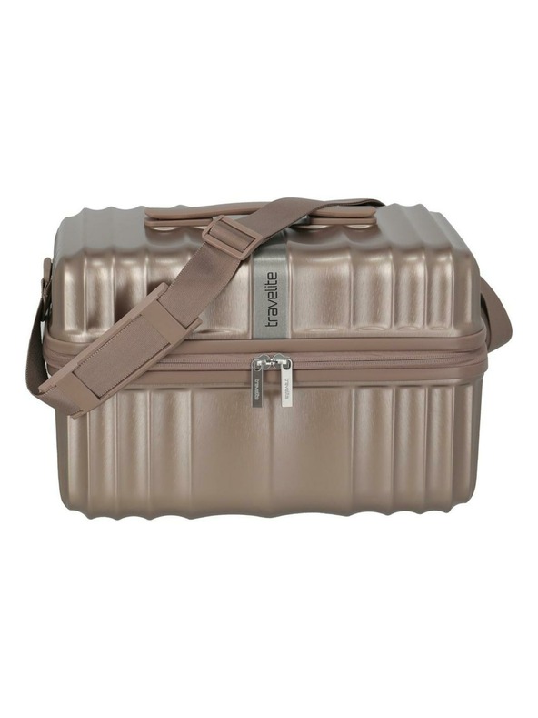 Travelite Kozmetična torba Travelite Paros Beauty Case Cappuccino